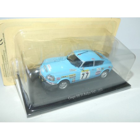 CITROEN DS 21RALLYE DU PORTUGAL TAP 1972 UNIVERSAL HOBBIES 1:43 blister