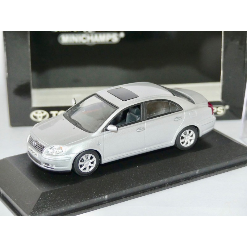 TOYOTA AVENSIS 2Ã¨me gÃ©nÃ©ration Gris MINICHAMPS 1:43