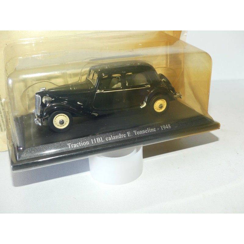 CITROEN TRACTION 11 BL CALANDRE E. TONNELINE 1948 Noir UNIVERSAL HOBBIES 1:43 blister