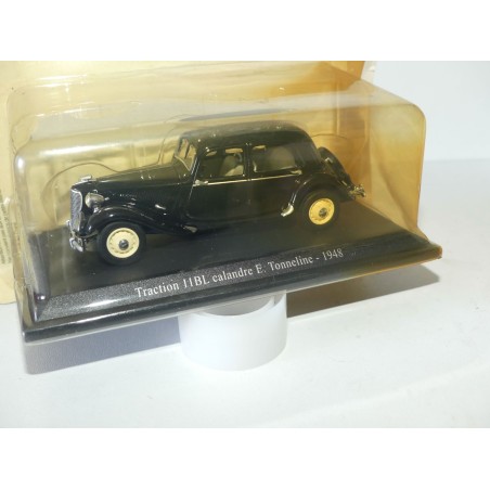 CITROEN TRACTION 11 BL CALANDRE E. TONNELINE 1948 Noir UNIVERSAL HOBBIES 1:43 blister