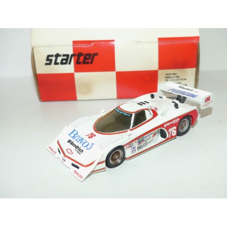 CHEVROLET CORVETTE BRAVO N°76 MIAMI IMSA 1989 STARTER 1:43