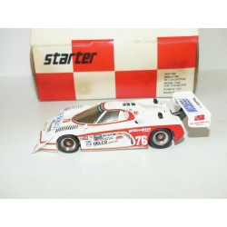 CHEVROLET CORVETTE BRAVO N°76 MIAMI IMSA 1989 STARTER 1:43
