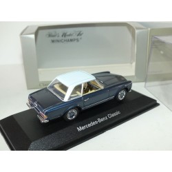 MERCEDES 230 SL Bleu MINICHAMPS 1:43