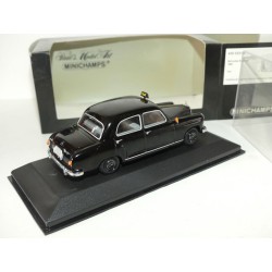 MERCEDES 180 W121 1955 TAXI Noir Black MINICHAMPS 1:43