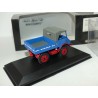 MERCEDES UNIMOG 2010 Bleu et Rouge MINICHAMPS 1:43