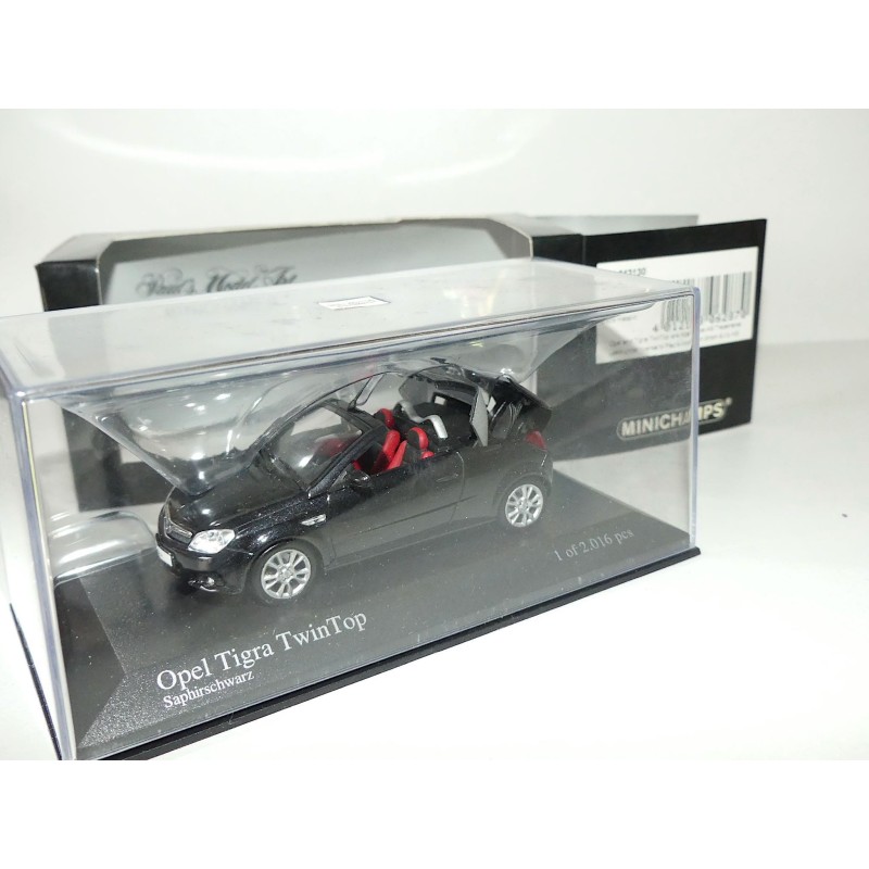 OPEL TIGRA TWIN TOP 2004 Noir MINICHAMPS 1:43