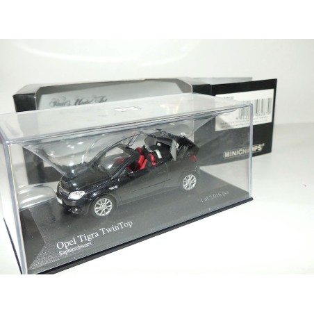 OPEL TIGRA TWIN TOP 2004 Noir MINICHAMPS 1:43