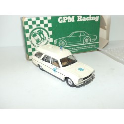 PEUGEOT 504 AMBULANCE SUR BASE SOLIDO 1:43