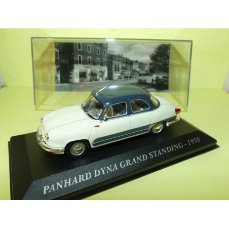PANHARD DYNA GRAND STANDING 1958 Blanc et Bleu ALTAYA 1:43