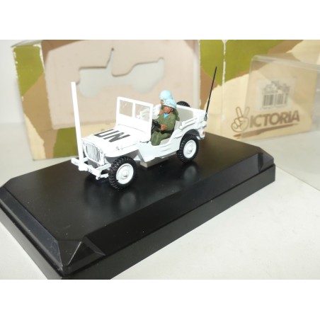 JEEP WILLYS UNITED NATIONS LEBANNON 1978 MILITAIIRE VICTORIA R023 1:43