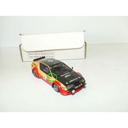 RENAULT ALPINE A310 Gr4 N°1 RALLYE CHATAIGNE 1977 G. FREQUELIN KIT Monté MINI RACING 1:43 