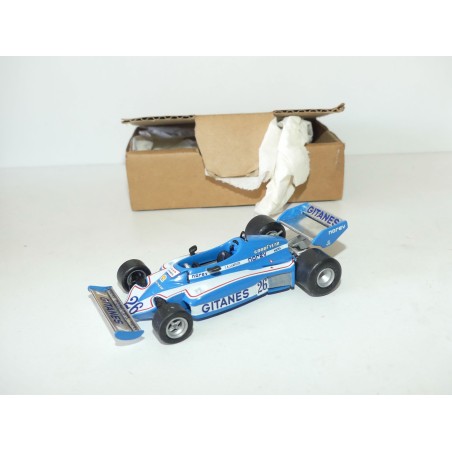 LIGIER JS7 N°26 GP SUEDE 1977 LAFITTE KIT Monte TENARIV 1:43