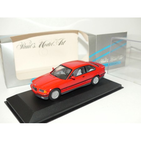 BMW SERIE 3 E36 COUPE Rouge MINICHAMPS 1:43 imperfection