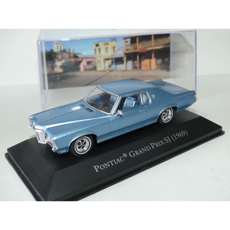 PONTIAC GRAND PRIX SJ 1969 Bleu ALTAYA 1:43