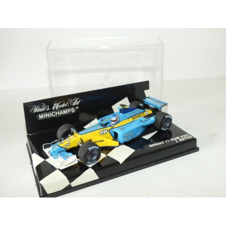 RENAULT F1 TEAM R202 GP 2002 J. BUTTON MINICHAMPS 1:43