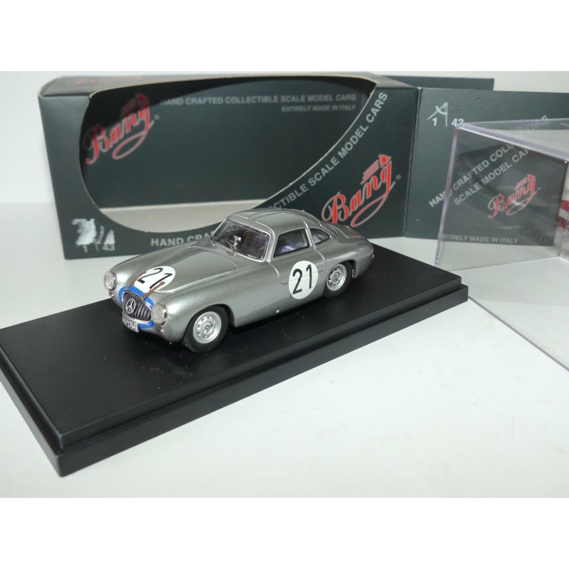 MERCEDES 300 SL N°21 LE MANS 1952 BANG 7246 1:43 1er