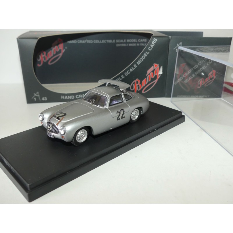 MERCEDES 300 SL N°22 LE MANS TEST 1952 BANG 7327 1:43