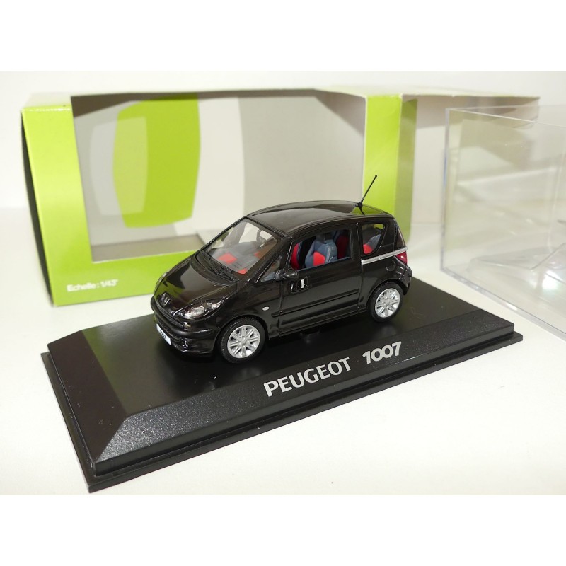 PEUGEOT 1007 Noir Obsidien NOREV 1:43