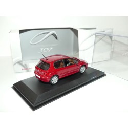 PEUGEOT 307 Phase II 3 Portes Rouge Grena NOREV 1:43
