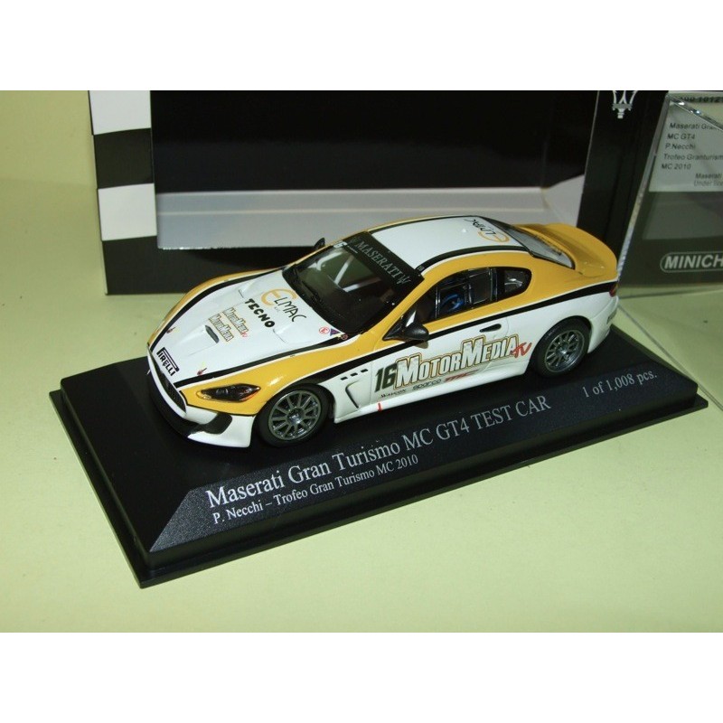 MASERATI GRAN TURISMO MC GT4 NÂ°16 2010 MINICHAMPS 1:43
