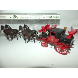 CALECHE MAIL LONDON Poste COACH 1784 BRUMM HISTORICAL 1:43