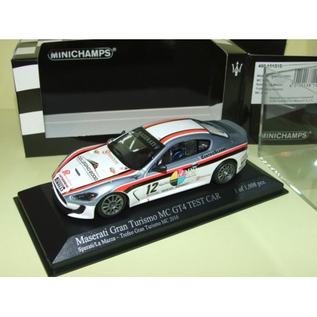 MASERATI GRAN TURISMO MC GT4 N°12 2010 MINICHAMPS 1:43