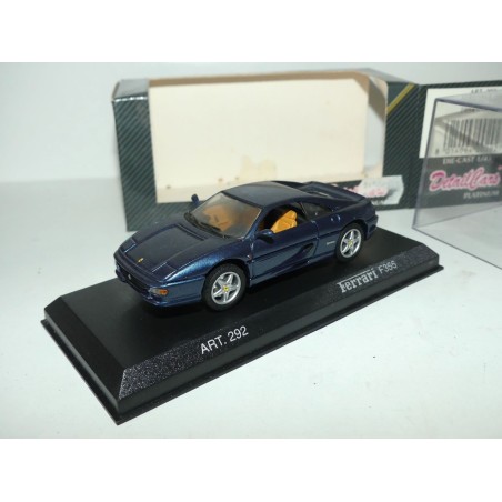 FERRARI F355 COUPE 1994 Bleu DETAILCARS 292 1:43