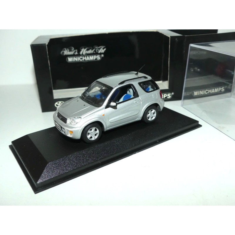 TOYOTA RAV4 XA20 PHASE II 3 Portes Gris Clair MINICHAMPS 1:43