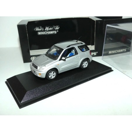 TOYOTA RAV4 XA20 PHASE II 3 Portes Gris Clair MINICHAMPS 1:43