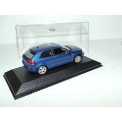 AUDI A3 8P 2003 3 Portes Bleu MINICHAMPS 1:43