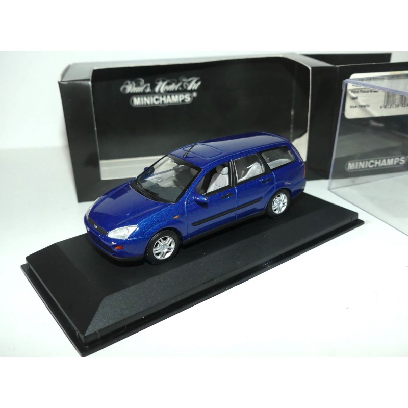 FORD FOCUS TURNIER I Phase 1 1999 Bleu MINICHAMPS 1:43