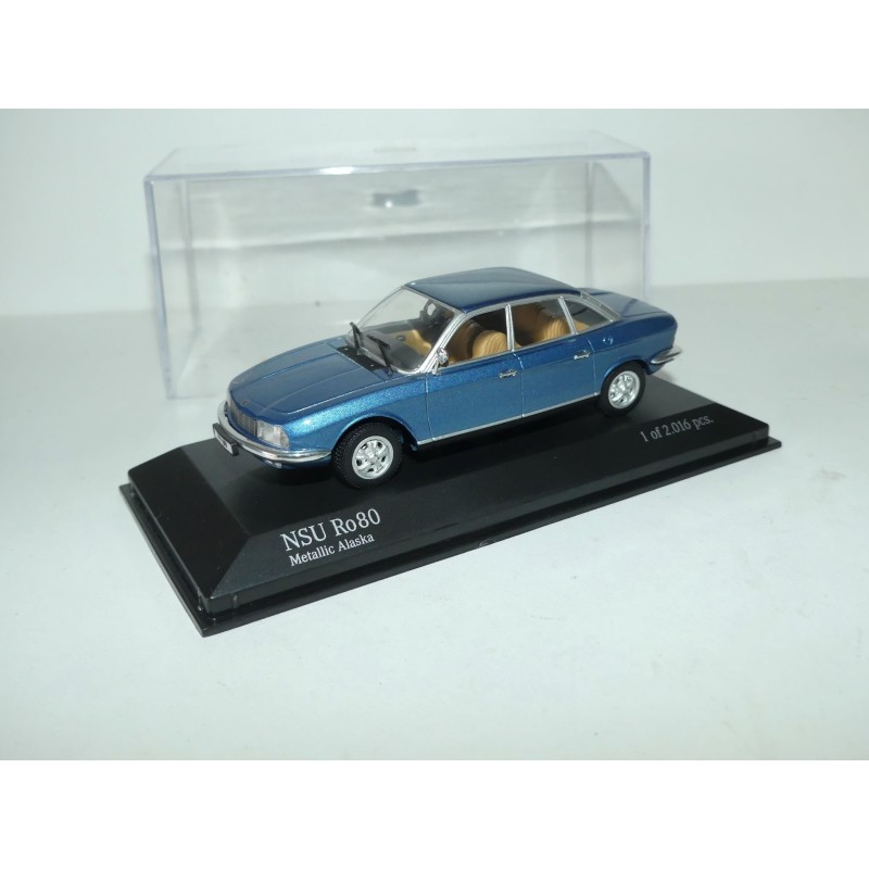 AUDI NSU Ro 80 Bleu MINICHAMPS 1:43
