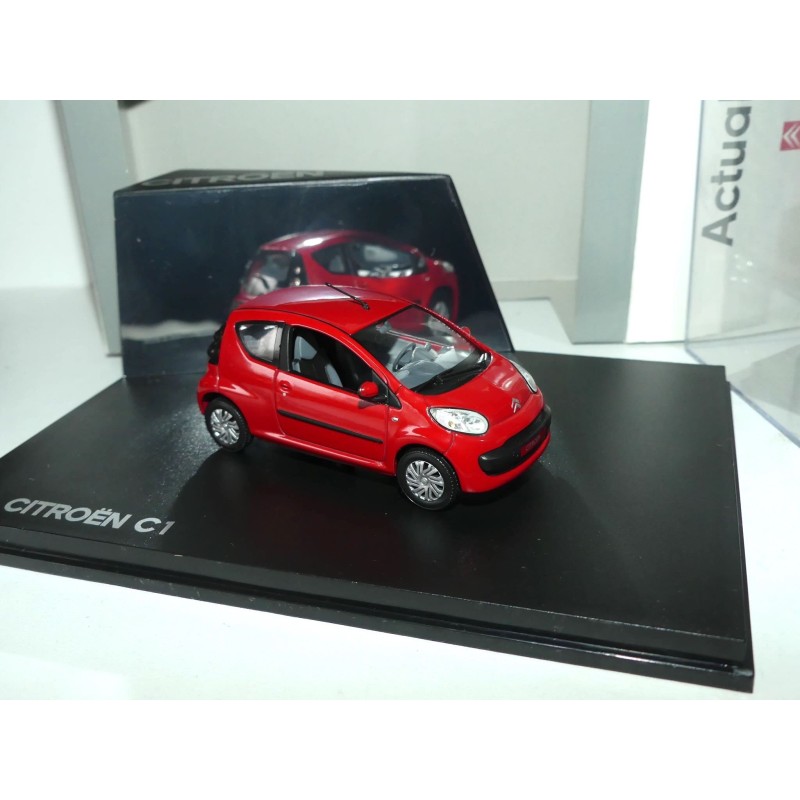 CITROEN C1 I 3 Portes Rouge NOREV 1:43