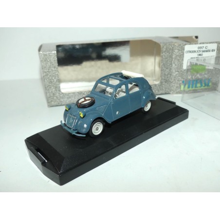 CITROEN 2CV SAHARA 4*4 1960 Bleu VITESSE 037C 1:43