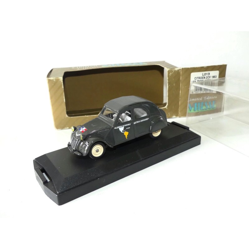 CITROEN 2CV 1953 LES TROIS AMERIQUES VITESSE L013 1:43