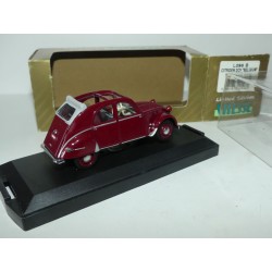 CITROEN 2CV BELGIUM 1956 OPEN ROOF Bordeaux VITESSE L096B 1:43