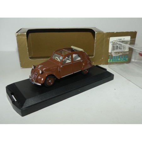 CITROEN 2CV ENGLAND 1953-54 OPEN ROOF VITESSE L084C 1:43