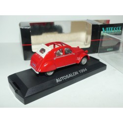 CITROEN 2CV MALLE BOMBÉ 1953 Rouge VITESSE 009C 1:43