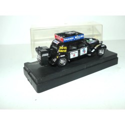 CITROEN TRACTION GAZOGENE PERPIGNAN-STARSBOURG sur base SOLIDO 1:43