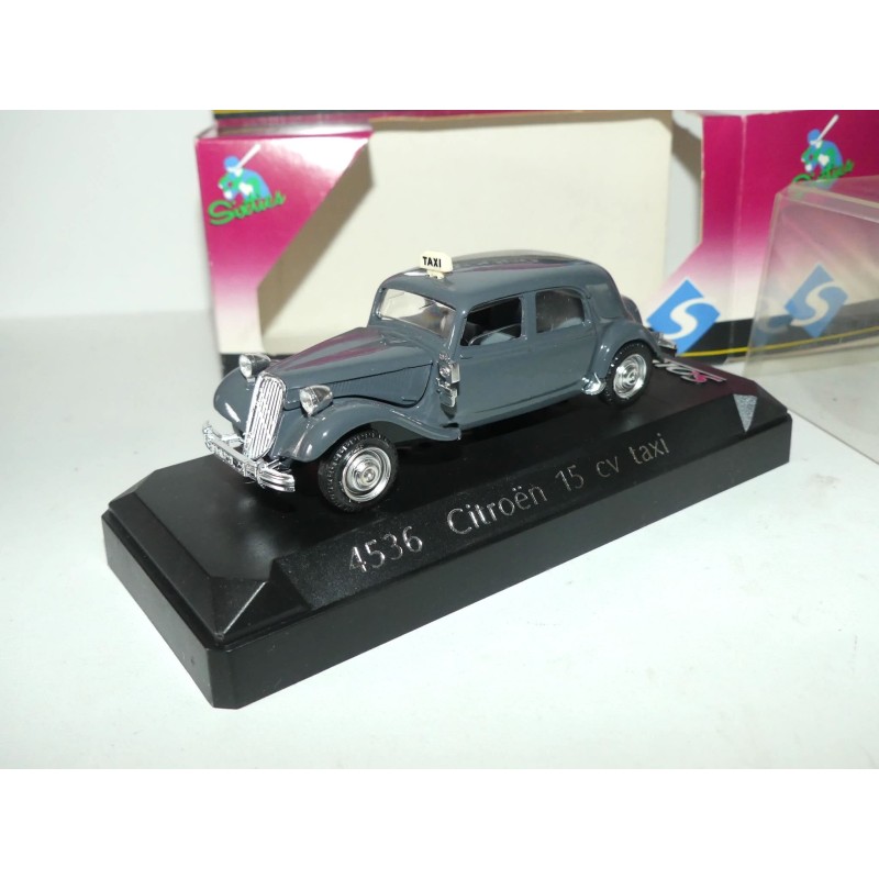 CITROEN TRACTION 15CV TAXI Gris SOLIDO 1:43