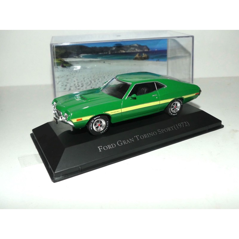 FORD GRAN TORINO SPORT 1972 Vert ALTAYA 1:43