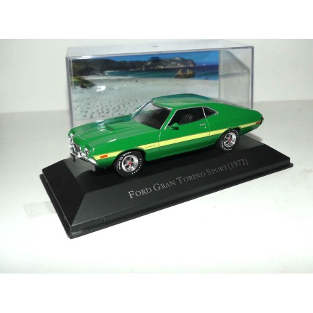 FORD GRAN TORINO SPORT 1972 Vert ALTAYA 1:43