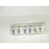 LOT DE 6 FIGURINES GENDARMERIE PREISER 25108 1:87
