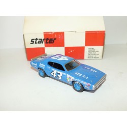 PLYMOUTH ROAD RUNNER N°43 500 Miles 1971 R. PRETTY STARTER 1:43