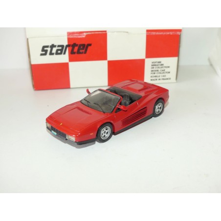 FERRARI TESTAROSSA CABRIOLET STRAMAN Rouge KIT STARTER 1:43