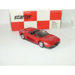 FERRARI TESTAROSSA CABRIOLET STRAMAN Rouge KIT STARTER 1:43