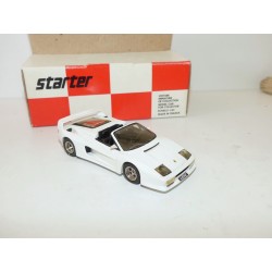 FERRARI TESTAROSSA KOENIG CABRIOLET GENEVE 1989 Blanc KIT STARTER 1:43