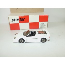FERRARI TESTAROSSA KOENIG CABRIOLET GENEVE 1989 Blanc KIT STARTER 1:43