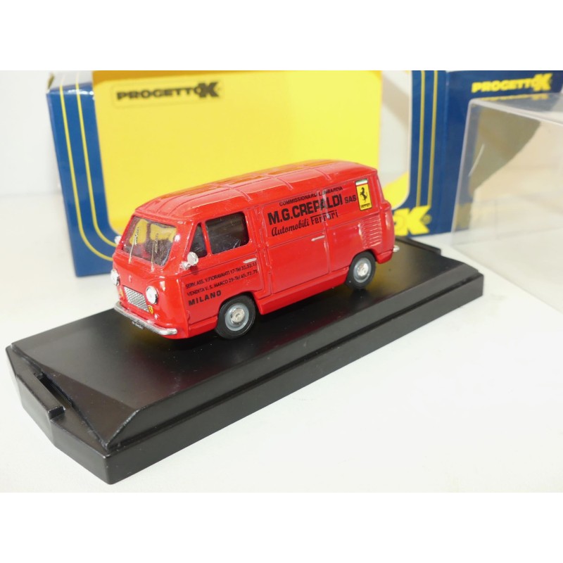 FIAT 600T FOURGON CREPALDI FERRARI PROGETTOK PKC 056 1:43