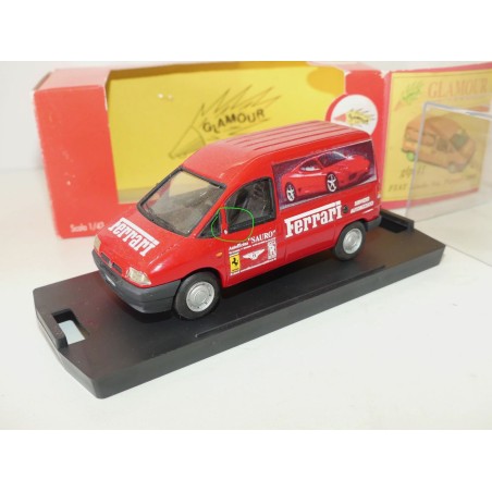 FIAT SCUDO ASSISTANCE FERRARI 2000 GLAMOUR AUTOMODELLI 1:43 imperfection
